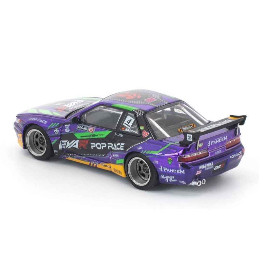 Pop Race 64-043 1/64 Pandem S13 Eva RT Test Type-01 - Image 2