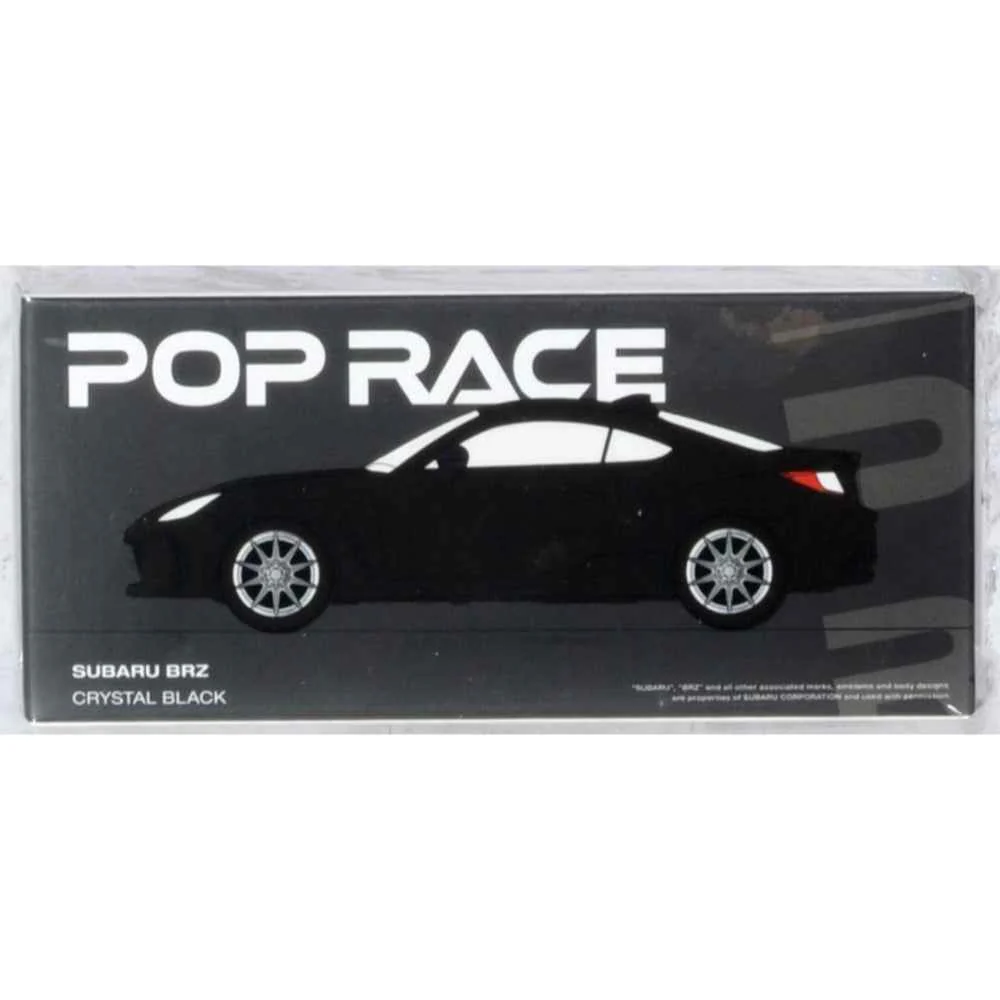 Pop Race 64-SBRZ-BK01 1/64 Subaru BRZ 2022 Black Silica - Image 4