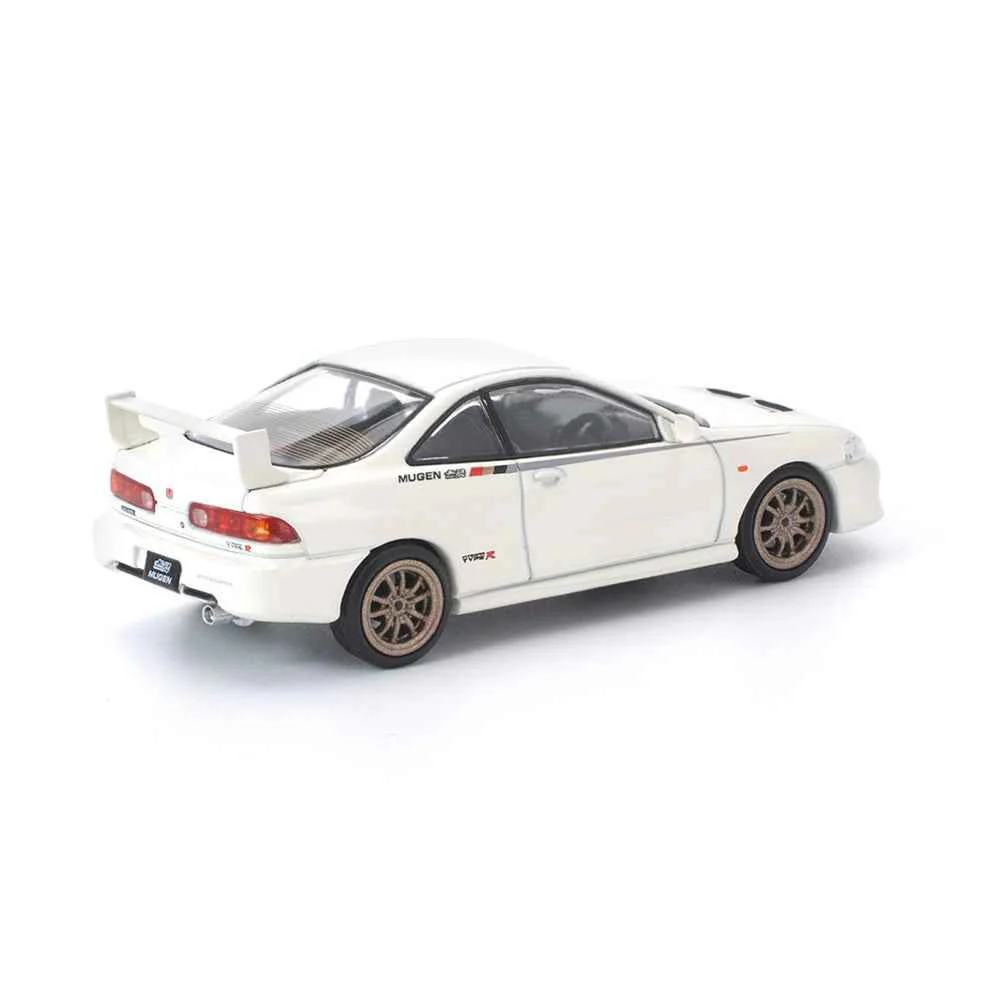 Pop Race 640307 1/64 Mugen DC2 White New Tooling - Image 4