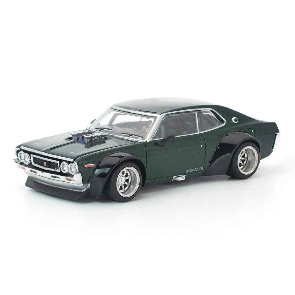 Pop Race 640331 1/64 Laurel C130 Green