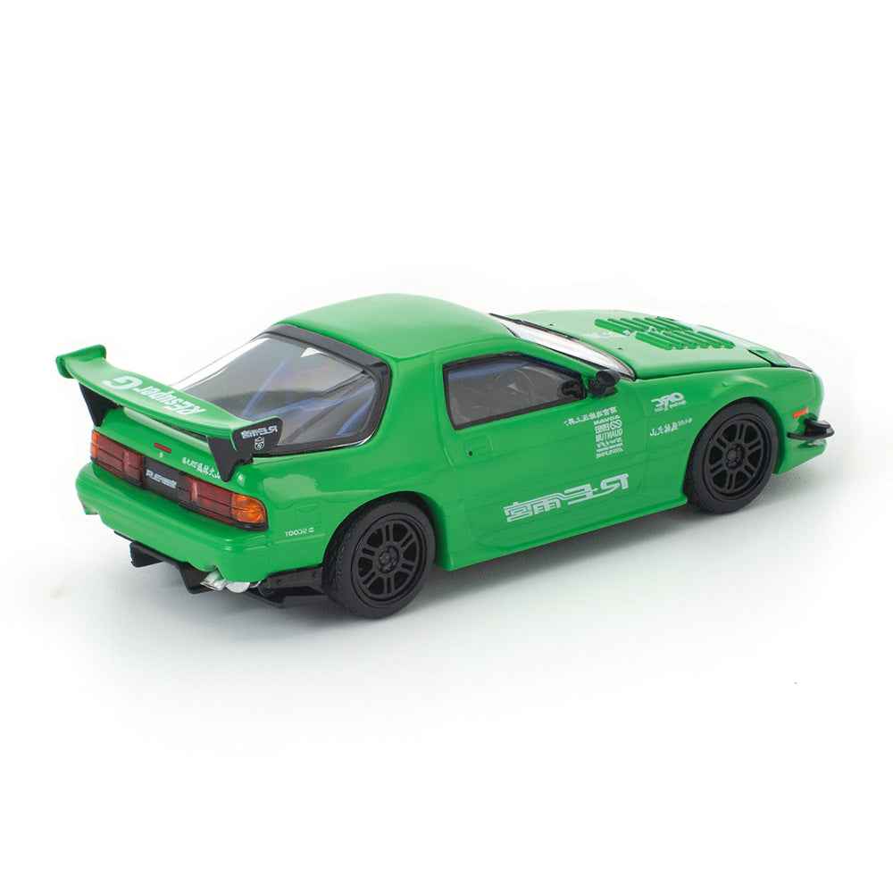 Pop Race 640339 1/64 Mazda RX7 (FC3S) Re-Amemiya Green - Image 3