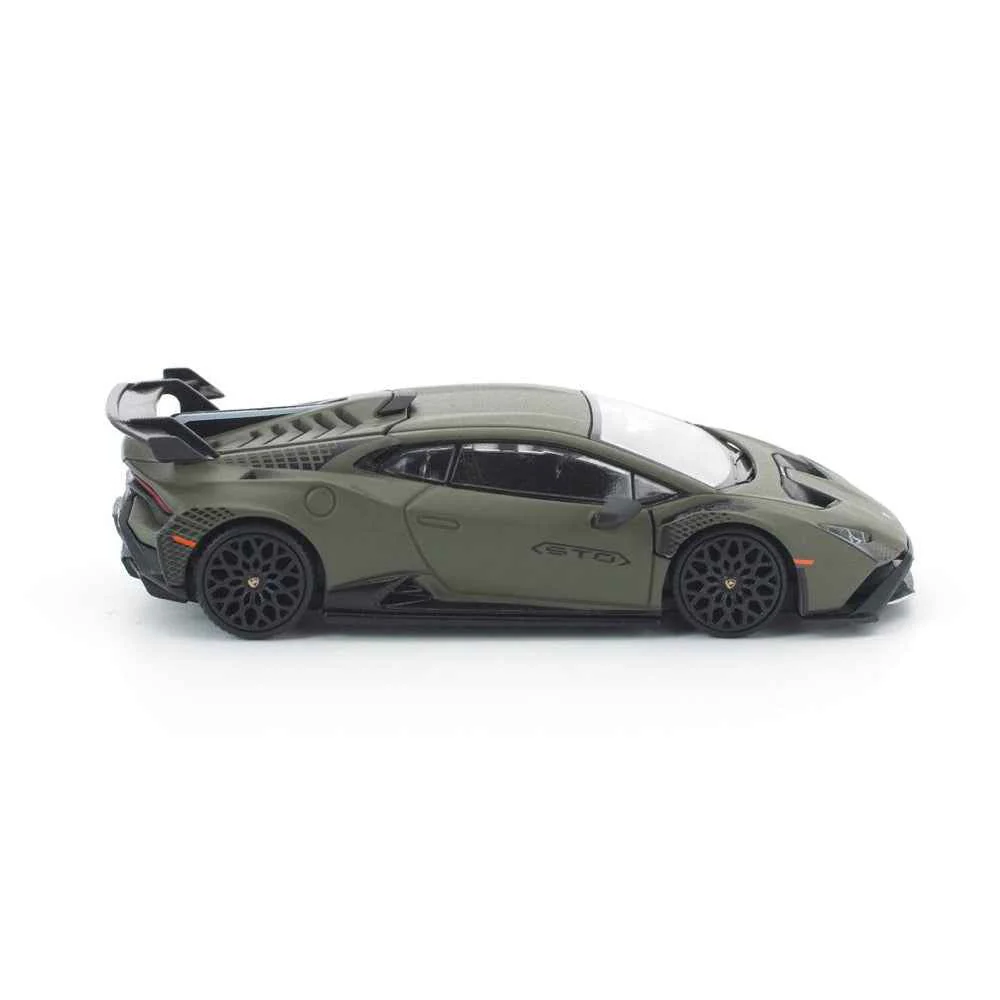 Pop Race 640347 1/64 Lamborghini Huracan STO Verde Turbine Matt - Image 5