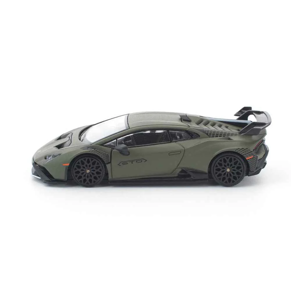 Pop Race 640347 1/64 Lamborghini Huracan STO Verde Turbine Matt - Image 6