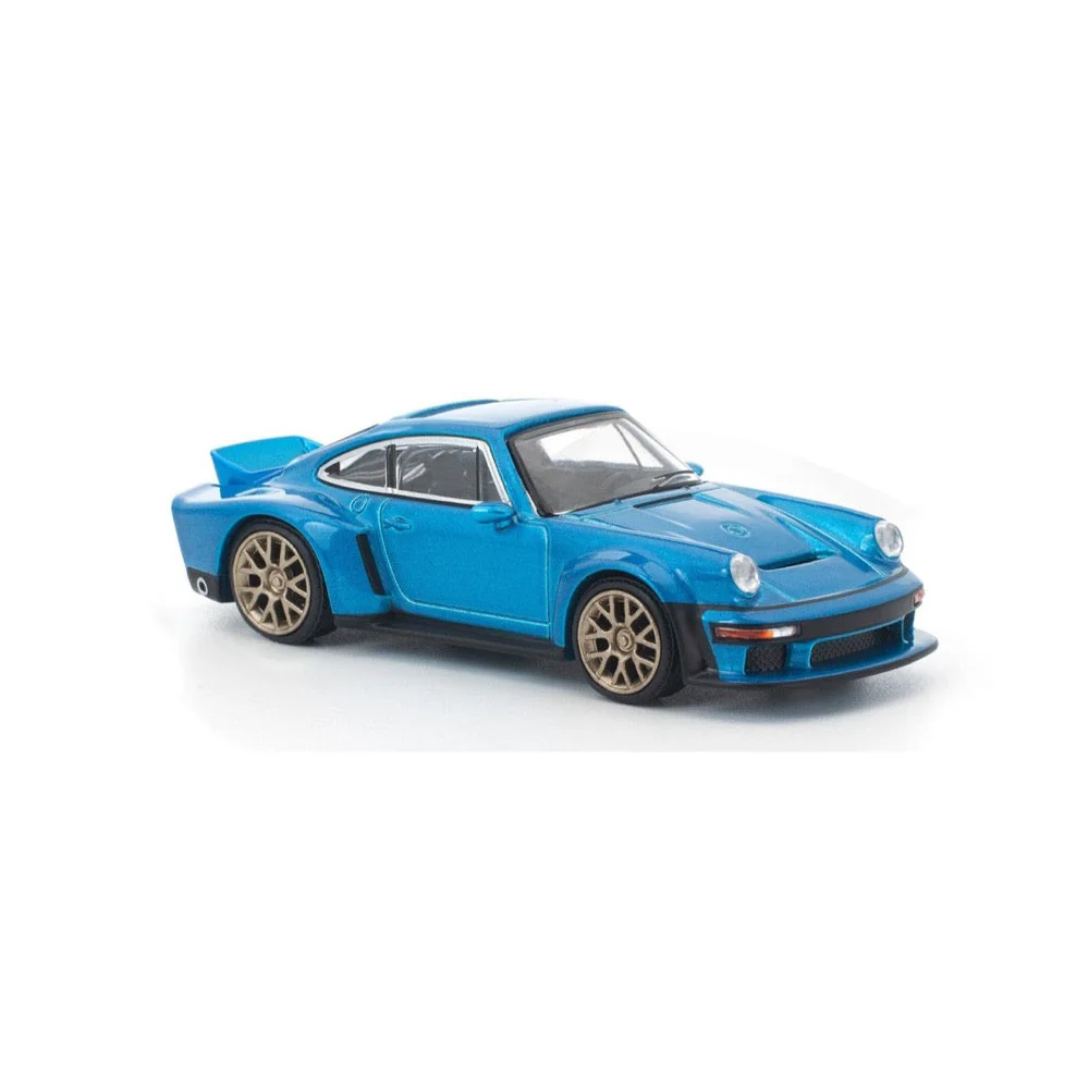 Pop Race 640449 1/64 Singer Dls Turbo Metallic Blue - Image 3