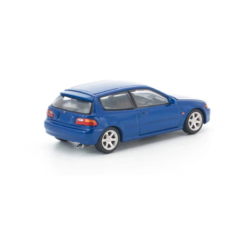 Pop Race 640475 1/64 Honda Civic (EG6) Captiva Blue New Tooling - Image 3
