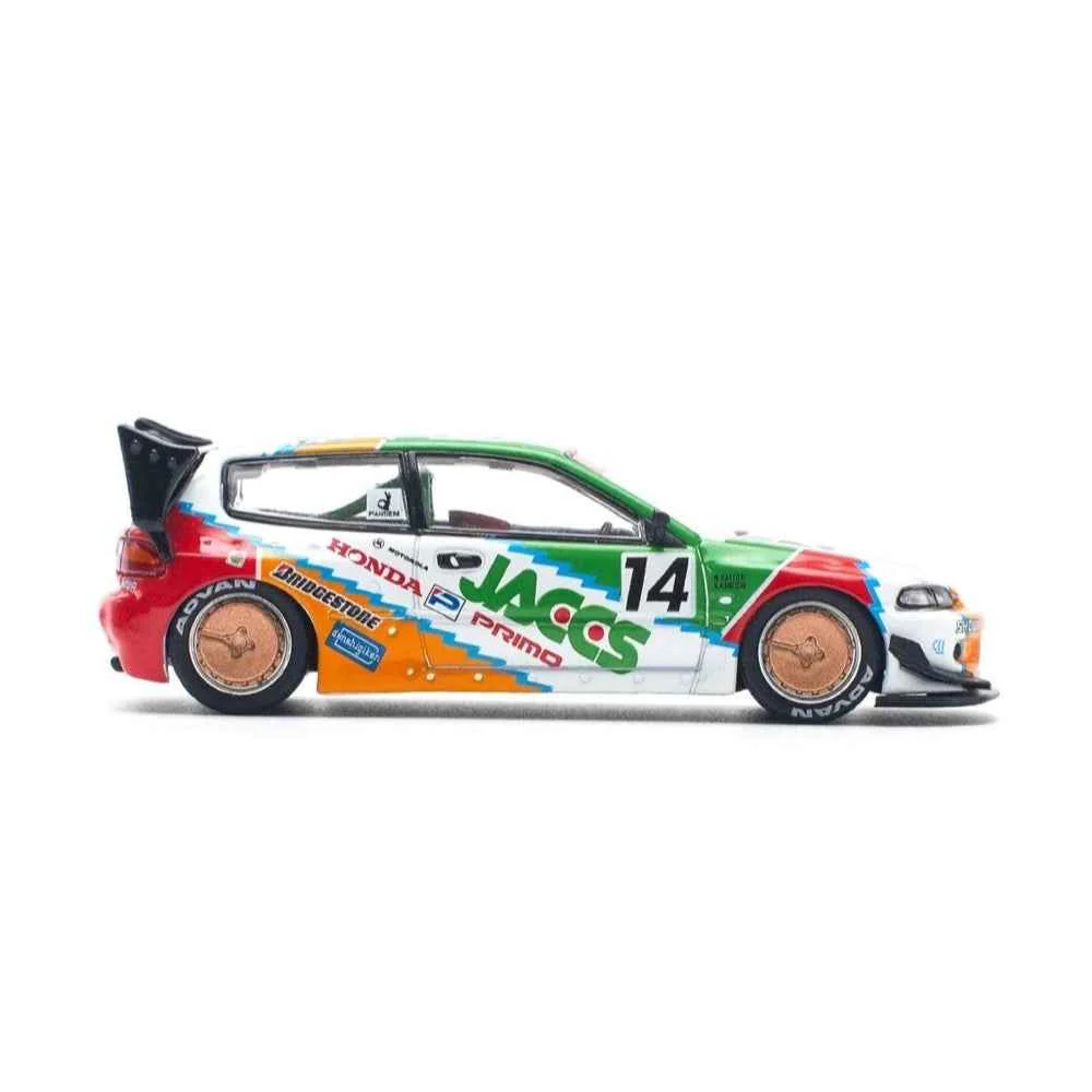 Pop Race PR64-0128 1/64 Pandem Civic EG6 V1.5 Jaccs - Image 5