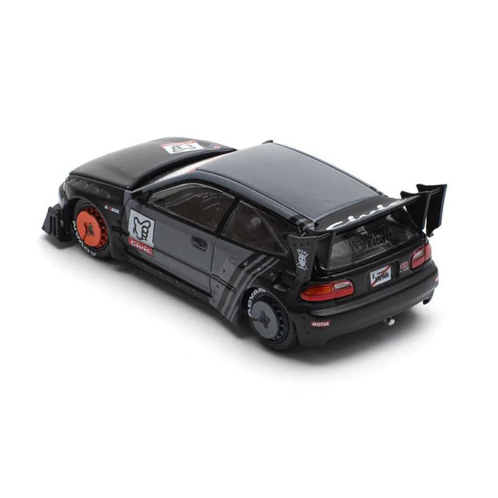 Pop Race PR64-0163 1/64 Pandem Civic EG6 Kanjozoku - Image 2