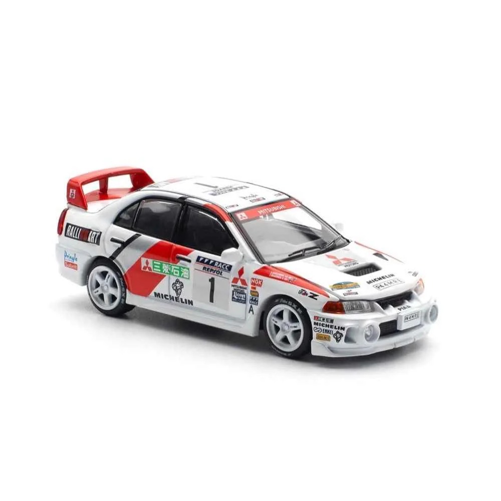 Pop Race PR64-0165 1/64 Mitsubishi Lancer Evo IV Winner Rally - Image 2