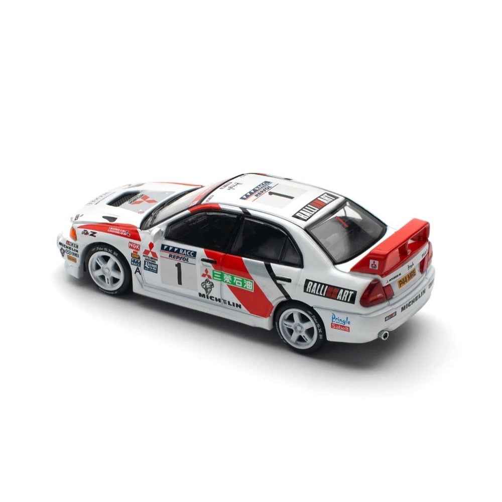 Pop Race PR64-0165 1/64 Mitsubishi Lancer Evo IV Winner Rally - Image 5