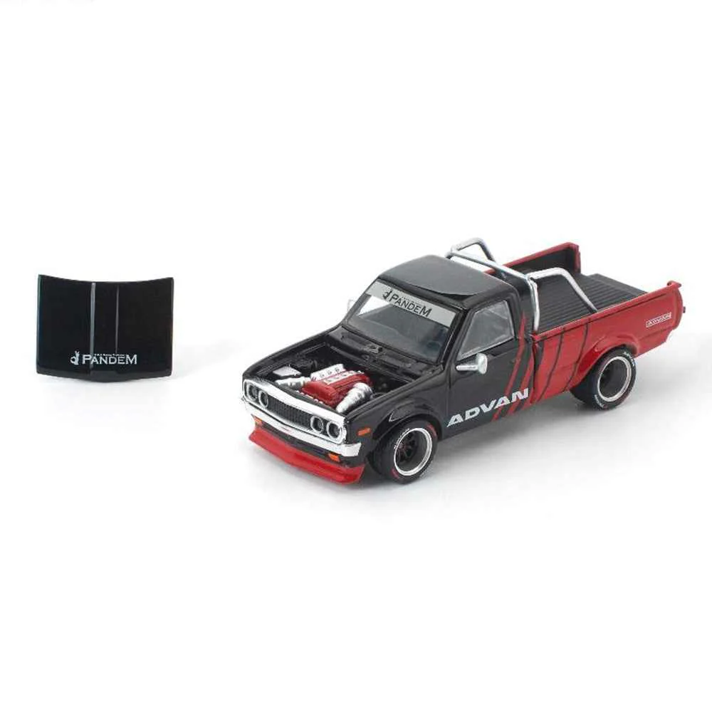 Pop Race PR640314 1/64 Pandem Datsun 620 Advan - Image 2