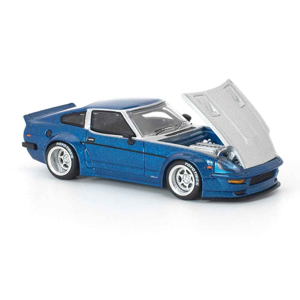 Pop Race PR640315 1/64 Pandem 280ZX Blue - Image 2