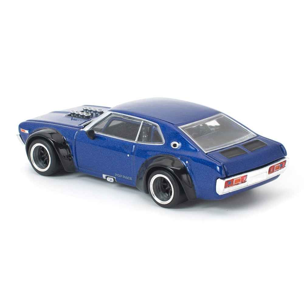Pop Race PR640320 1/64 Laurel C130 Blue - Image 3