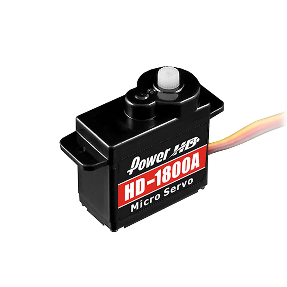 Power HD 1800A Micro Coreless Motor Plastic Gear Servo