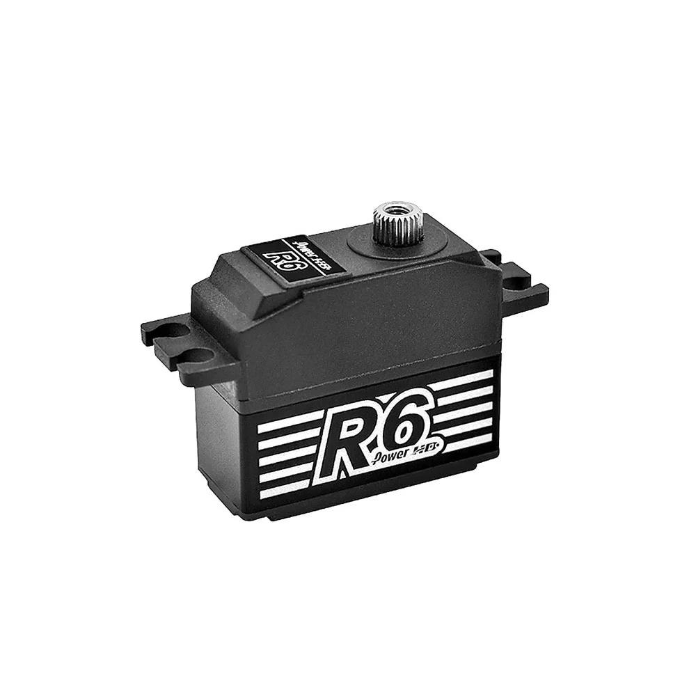 Power HD R6 Standard Coreless Motor Copper & Aluminum Gear Servo