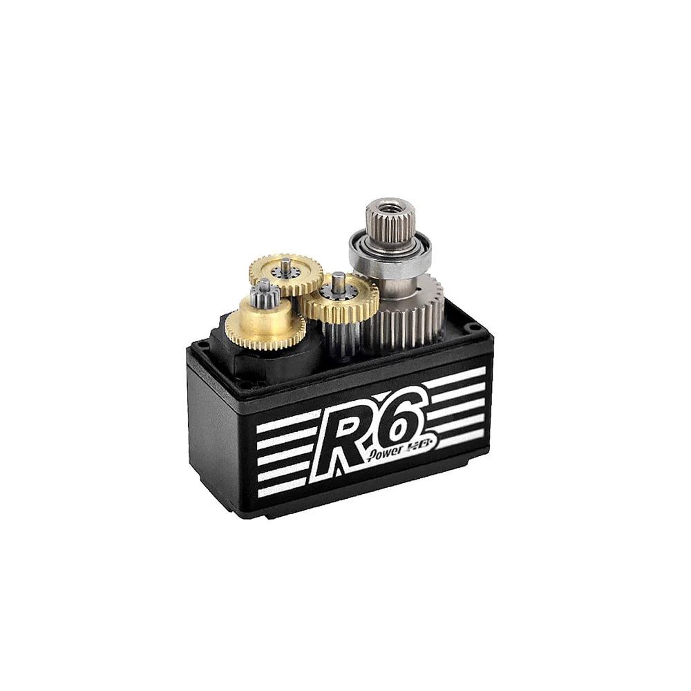 Power HD R6 Standard Coreless Motor Copper & Aluminum Gear Servo - Image 2