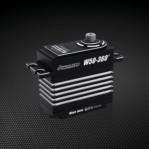 Power HD W50-360 HV Coreless Digital Winch Servo