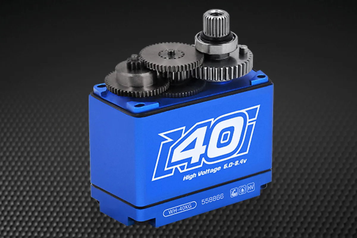 Power HD WH 40KG Standard Coreless Motor Steel & Aluminum Gear Digital Waterproof Servo - Image 4
