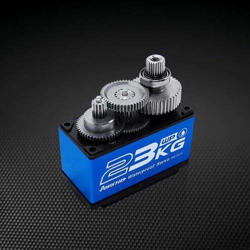 Power HD WP-23KG Standard Coreless Motor Titanium & Steel Gear Servo - Image 2