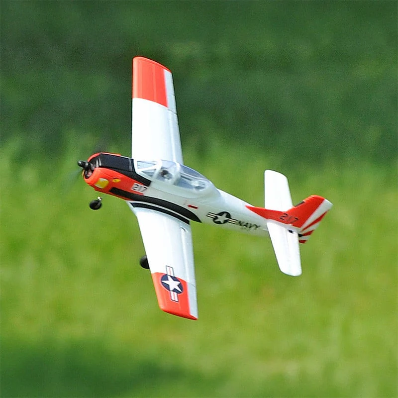 Prime RC Mini T28 Trojan RC Plane (Mode 2) Red - Image 5