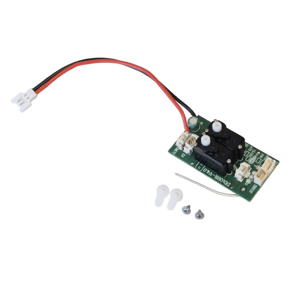 Prime RC Receiver with Gyro and Servos Mini P47 and T28