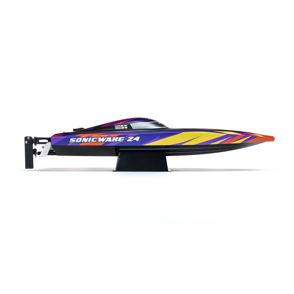 Pro Boat PRB-1992T1 Sonicwake 24inch Self-Righting Brushless Deep-V Boat RTR Red - Image 3