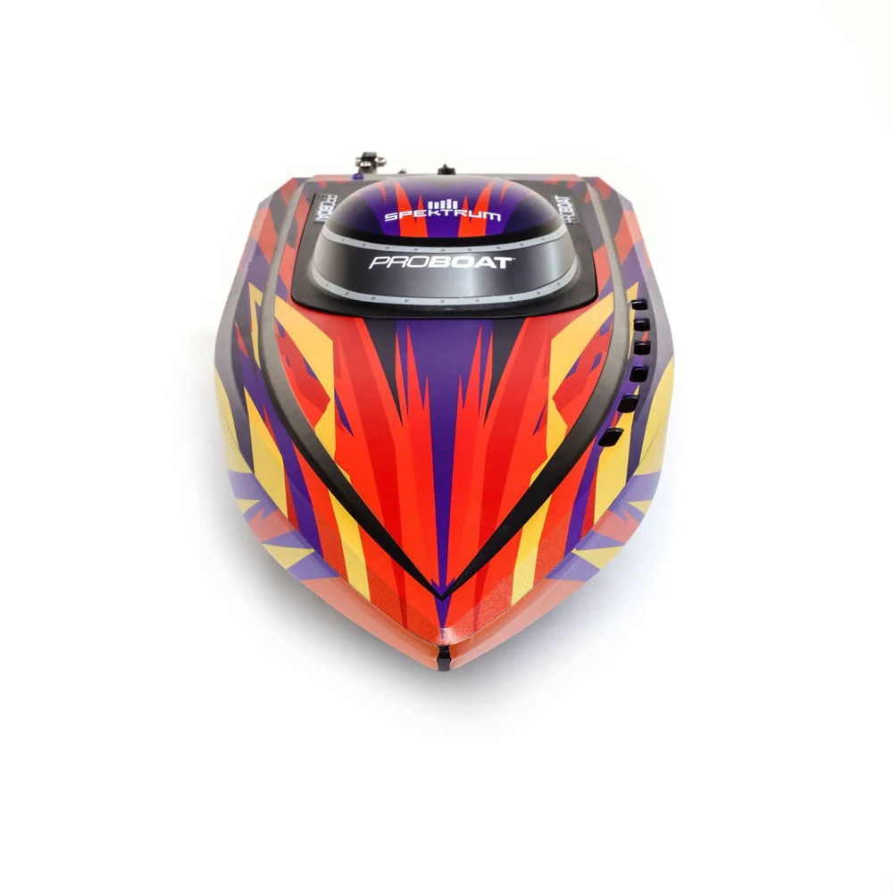 Pro Boat PRB-1992T1 Sonicwake 24inch Self-Righting Brushless Deep-V Boat RTR Red - Image 4
