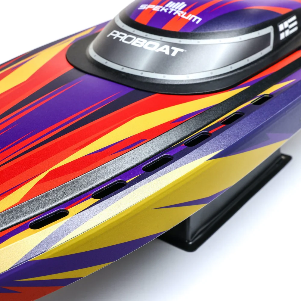 Pro Boat PRB-1992T1 Sonicwake 24inch Self-Righting Brushless Deep-V Boat RTR Red - Image 9