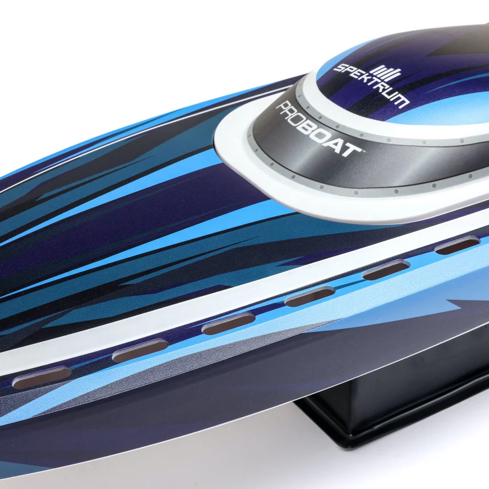 Pro Boat PRB-1992T2 Sonicwake 24inch Self-Righting Brushless Deep-V Boat RTR Blue - Image 10