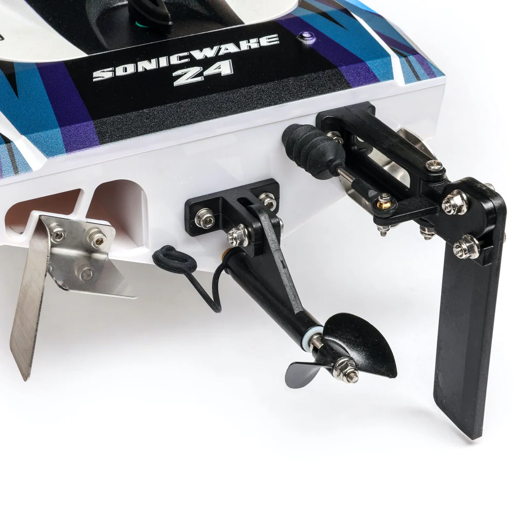 Pro Boat PRB-1992T2 Sonicwake 24inch Self-Righting Brushless Deep-V Boat RTR Blue - Image 11