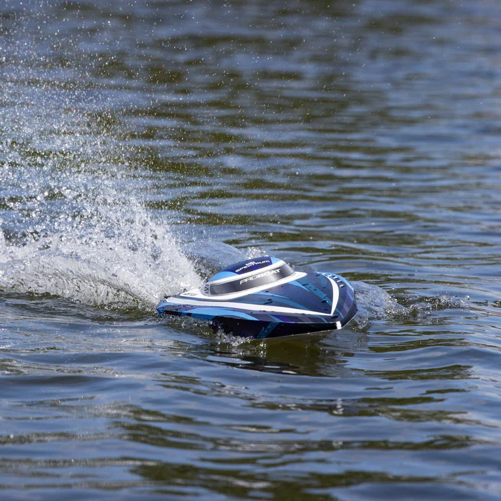 Pro Boat PRB-1992T2 Sonicwake 24inch Self-Righting Brushless Deep-V Boat RTR Blue - Image 16