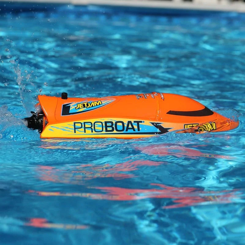 Pro Boat PRB08031V2T1 Jet Jam Pool Racer V2 RC Boat RTR Orange PRB08031V2T1 - Image 10