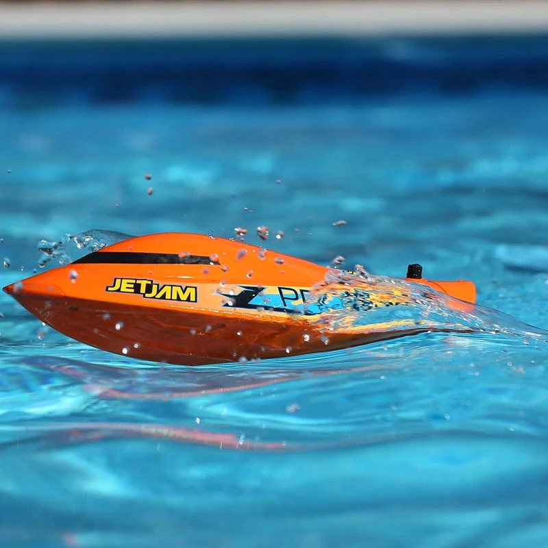 Pro Boat PRB08031V2T1 Jet Jam Pool Racer V2 RC Boat RTR Orange PRB08031V2T1 - Image 7