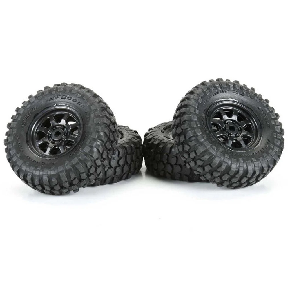 Proline 1030610 1/30 BFG Krawler KX F/R Tyre Set Mounted on Black Icon Nuevo Wheels Axial SCX30 - Image 3
