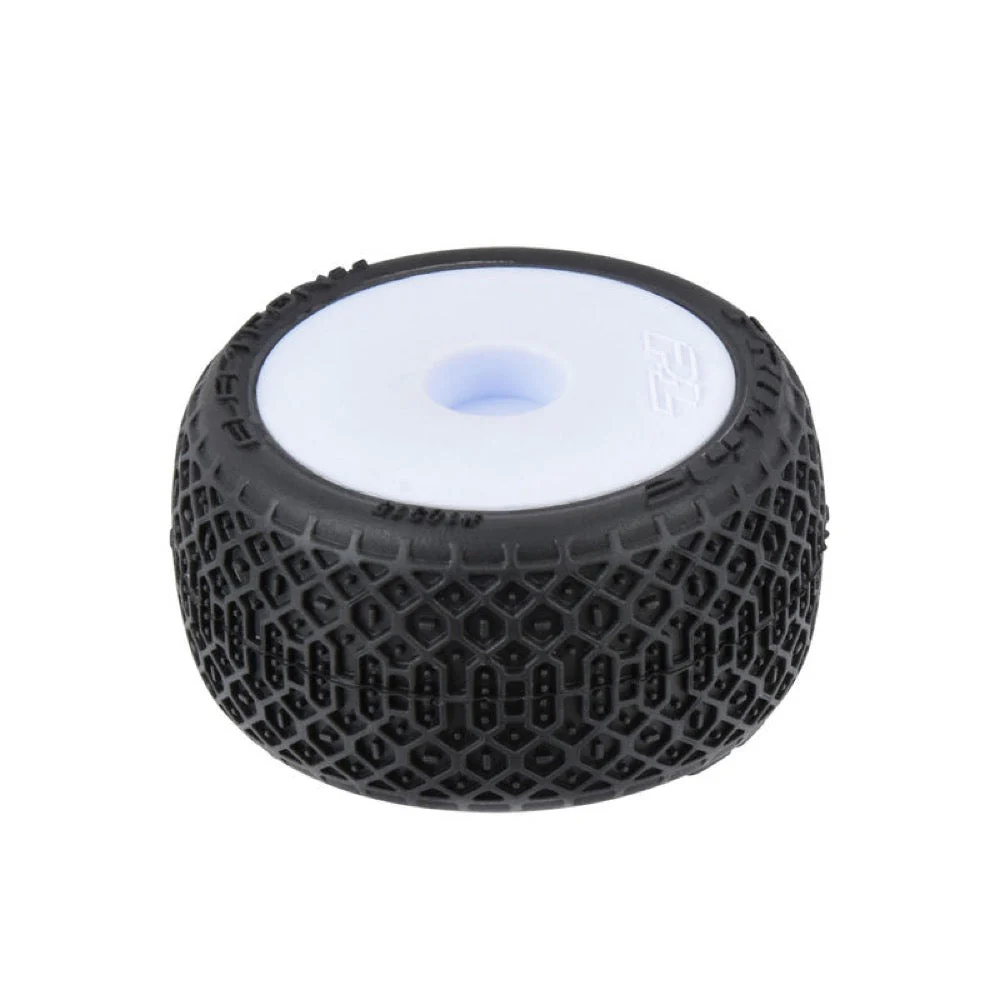 Proline 1031513 Electron 2.0 Mounted Tyre Set White Micro-T - Image 2