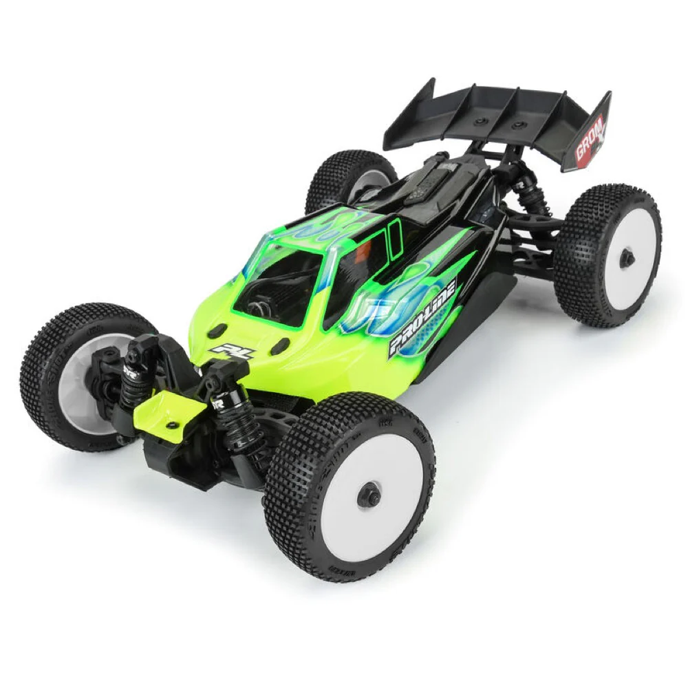 Proline 1031713 Hole Shot 3.0 Buggy Tyres Mounted On Velocity Wheels White Arrma Typhon Grom - Image 6