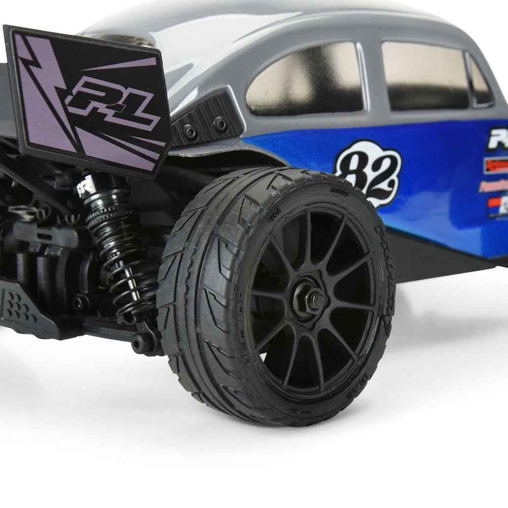 Proline 1032010 Vector Tyre Set Mounted on Black Mach 10 Wheels Arrma Typhon Grom - Image 6