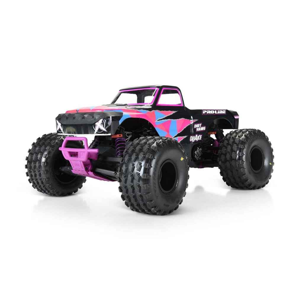 Proline 1033910 Dirt Hawg 2.0 F/R 2.6in MT Tyres Mounted on Black Arrma Wheels 2pcs Arrma Quake Gorgon - Image 3