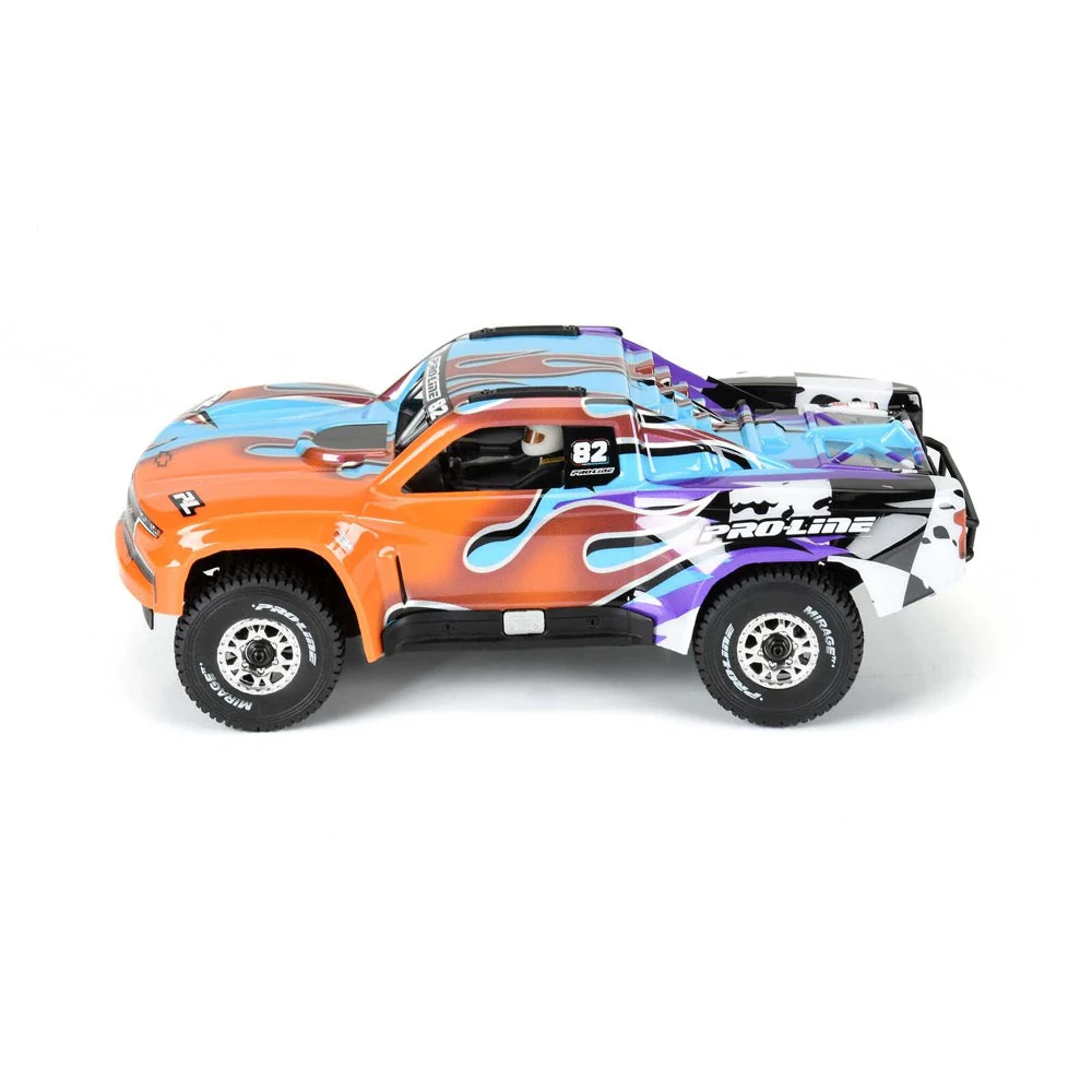 Proline 367522 Limited Edition Painted 2019 Chevy Silverado Body Fire and Ice Arrma Mojave Grom - Image 4