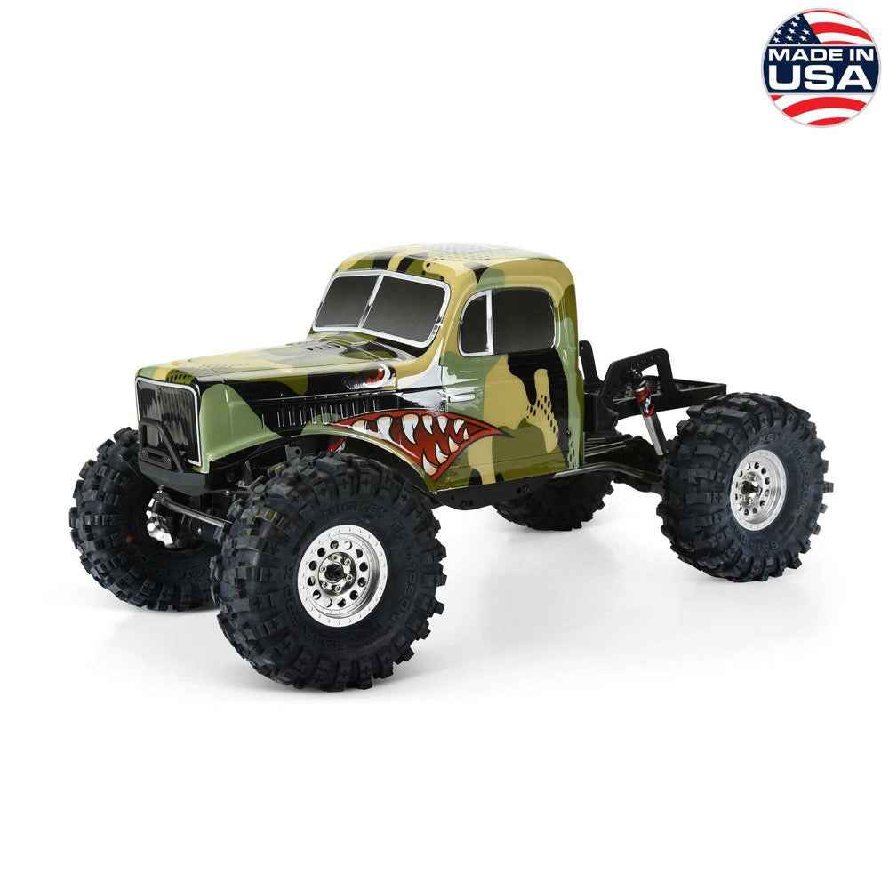 Proline O360620 Limited Edition Painted Comp Wagon Cab-Only Body Camouflage suit 313mm Wheelbase Crawlers - Image 4