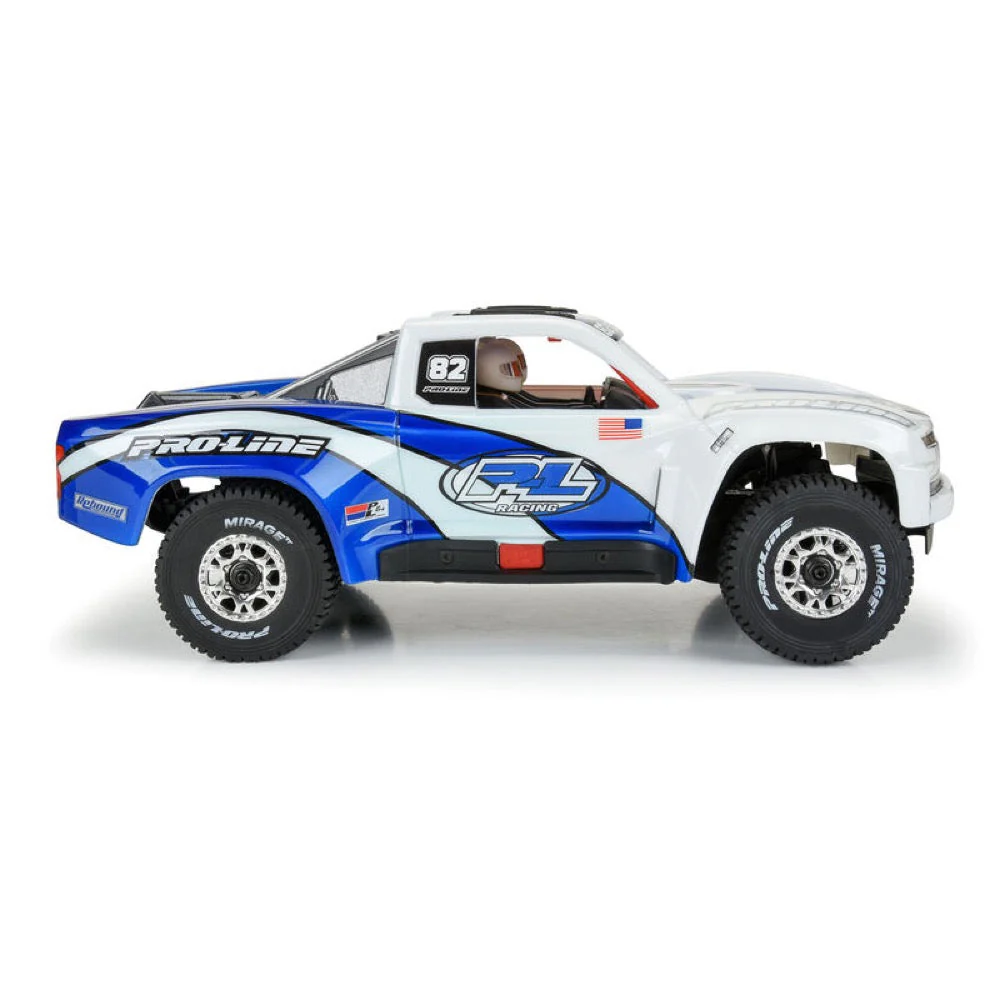 Proline Pre-Cut 2019 Chevy Silverado Clear Trophy Truck Body Mojave Grom PRO367517 - Image 4
