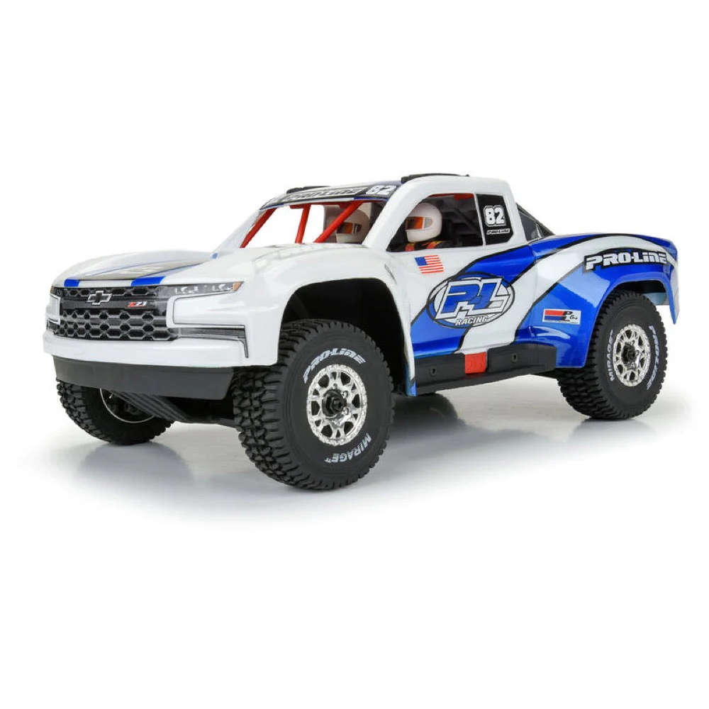 Proline Pre-Cut 2019 Chevy Silverado Clear Trophy Truck Body Mojave Grom PRO367517 - Image 6