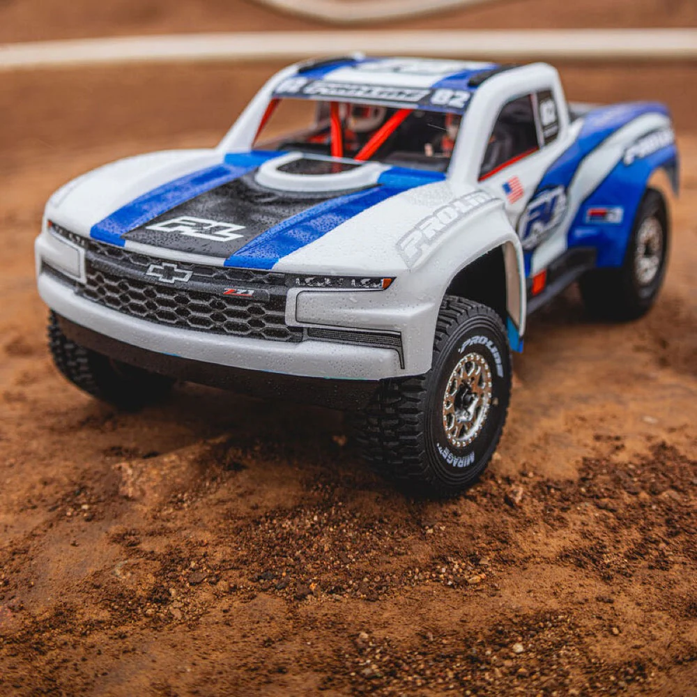 Proline Pre-Cut 2019 Chevy Silverado Clear Trophy Truck Body Mojave Grom PRO367517 - Image 8