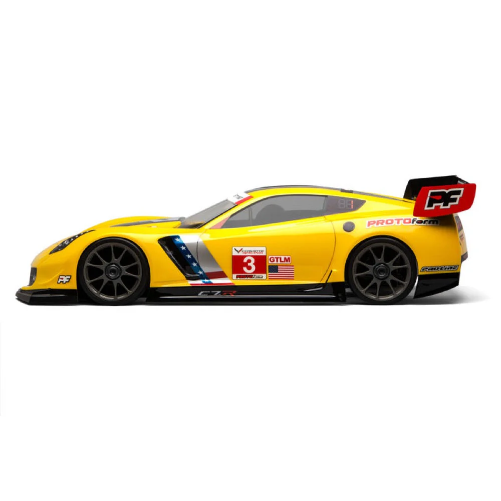 Proline PRM154640 1/8 Chevrolet Corvette C7.R Clear Body GT Long Wheelbase - Image 3