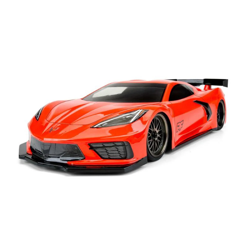 Proline PRM157425 1/10 Chevrolet Corvette C8 190mm Clear Touring Car Body - Image 7