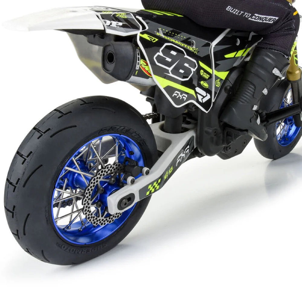 Proline Pro-Spec Assembled Aluminium Rear Wheel V2 Bead Blue Promoto-SM PRO284800T1 - Image 5