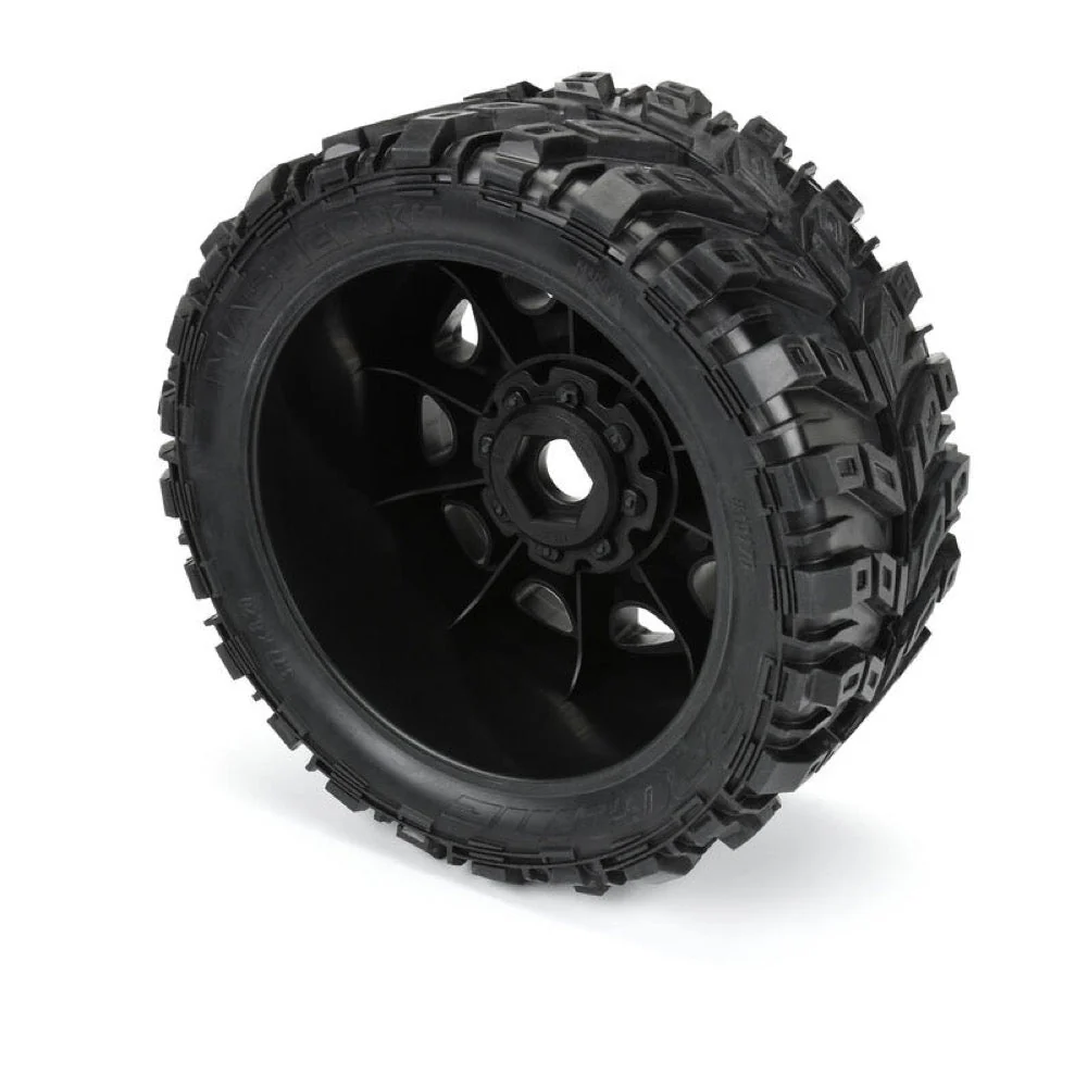 Proline PRO1017611 1/6 Masher X 5.7in HP Belted Tyres Mounted on Raid Wheels 2pcs - Image 3