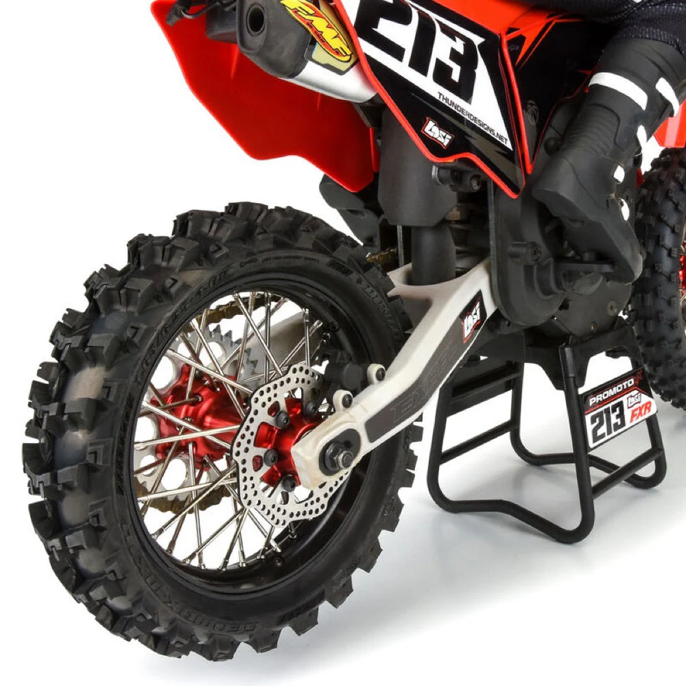 Proline PRO1024711 Dunlop Geomax MX14 V2 Bead CR4 Rear Tyre Mounted on Sleeve for Pro-Spec Aluminum Wheel - Image 3