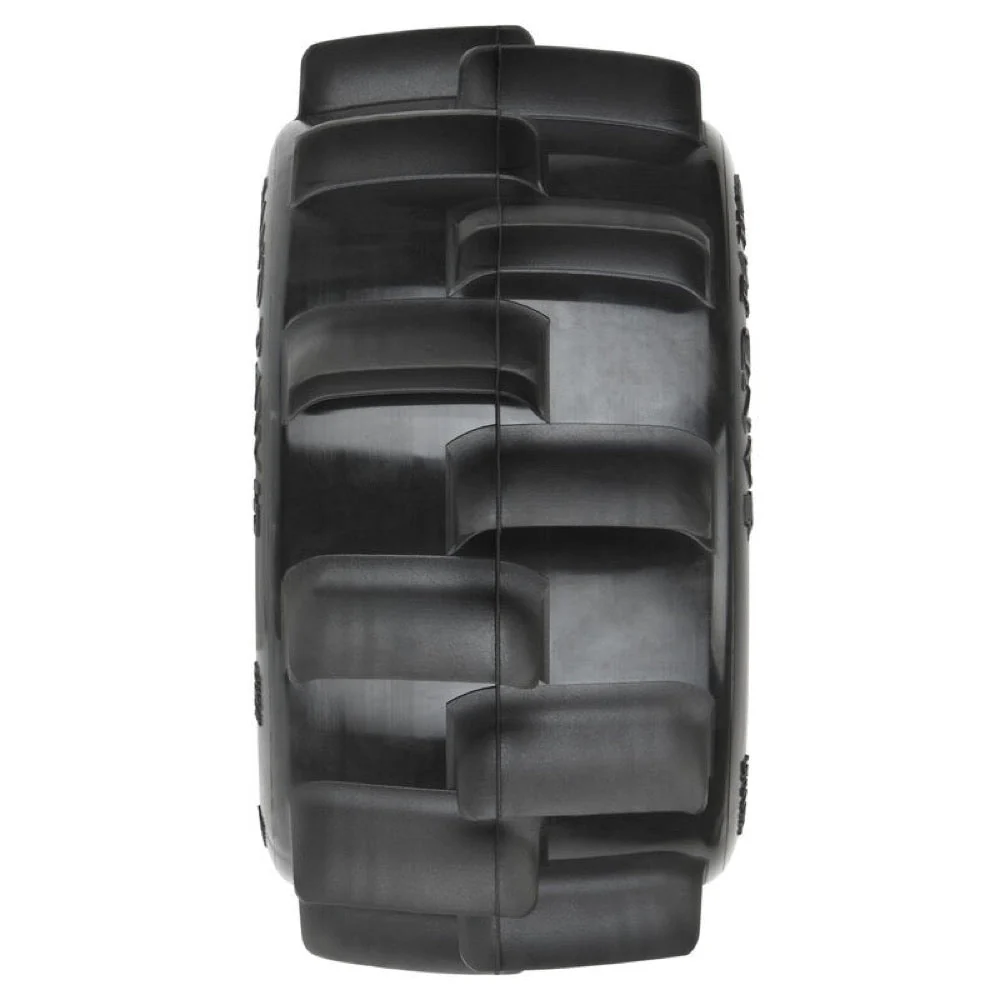 Proline PRO1024910 Sand Paw HP Belt 2.8in Sand Truck Tyres Mounted on Raid Black Wheels 2pcs - Image 2