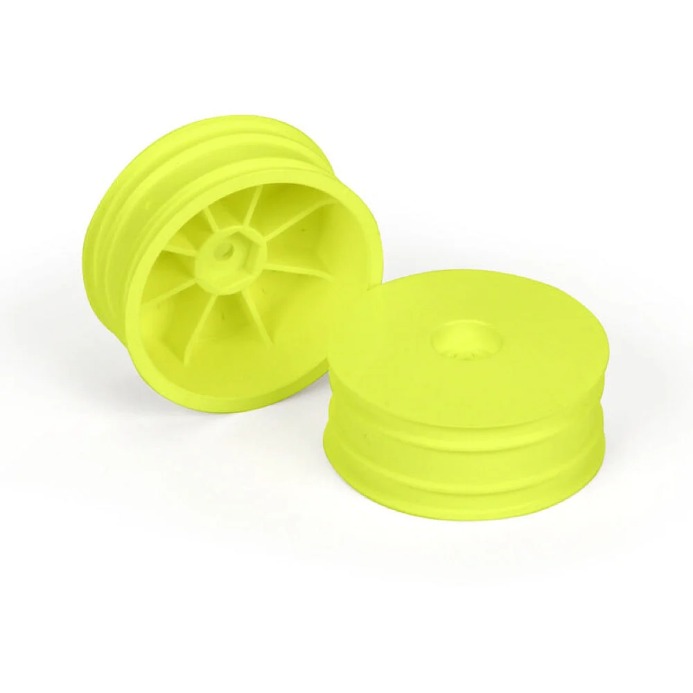 Proline PRO273502 1/10 Velocity 2.2 Yellow 2wd Front Buggy Wheel 12mm Hex 2pcs - Image 2