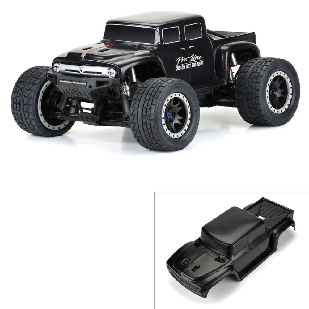 Proline PRO361018 1/5 Pre-Cut F100 Bash Armor Black Body suit X-Maxx